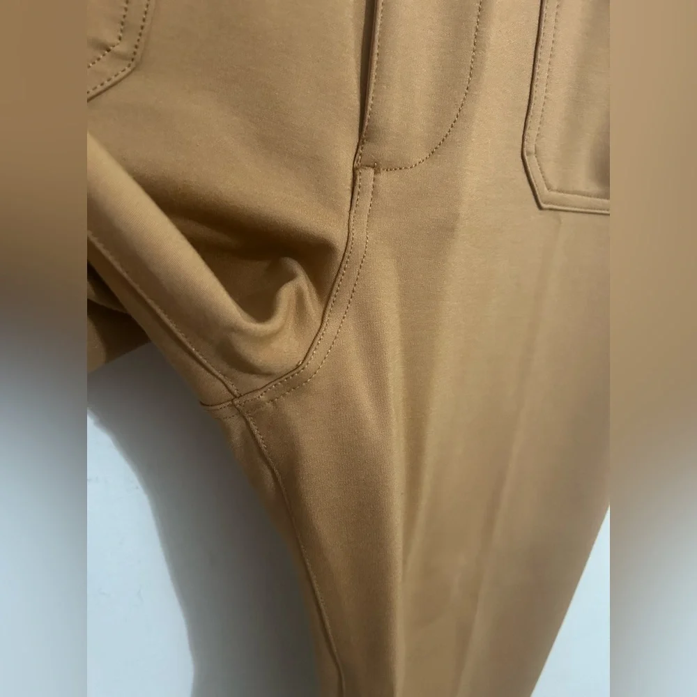 Anthropologie The Colette Cropped Wide Leg Trouser By Maeve: Ponte Edition - Picture 7 of 10